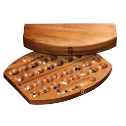 Nr.: 6304 Kalaha-Variante aus Holz - 6304 Philos Spiele