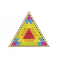 Nr.: 58590 Legespiel Dreieck Mosaik - 58590 GoKi