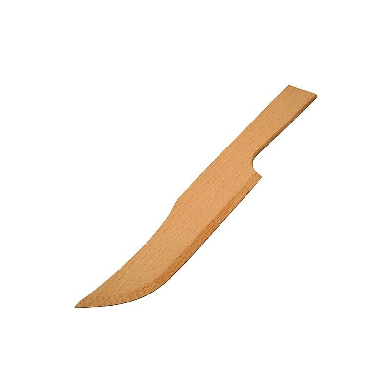 Nr.: 10433 Langes Messer aus Buchenholz - Holzladen24.de